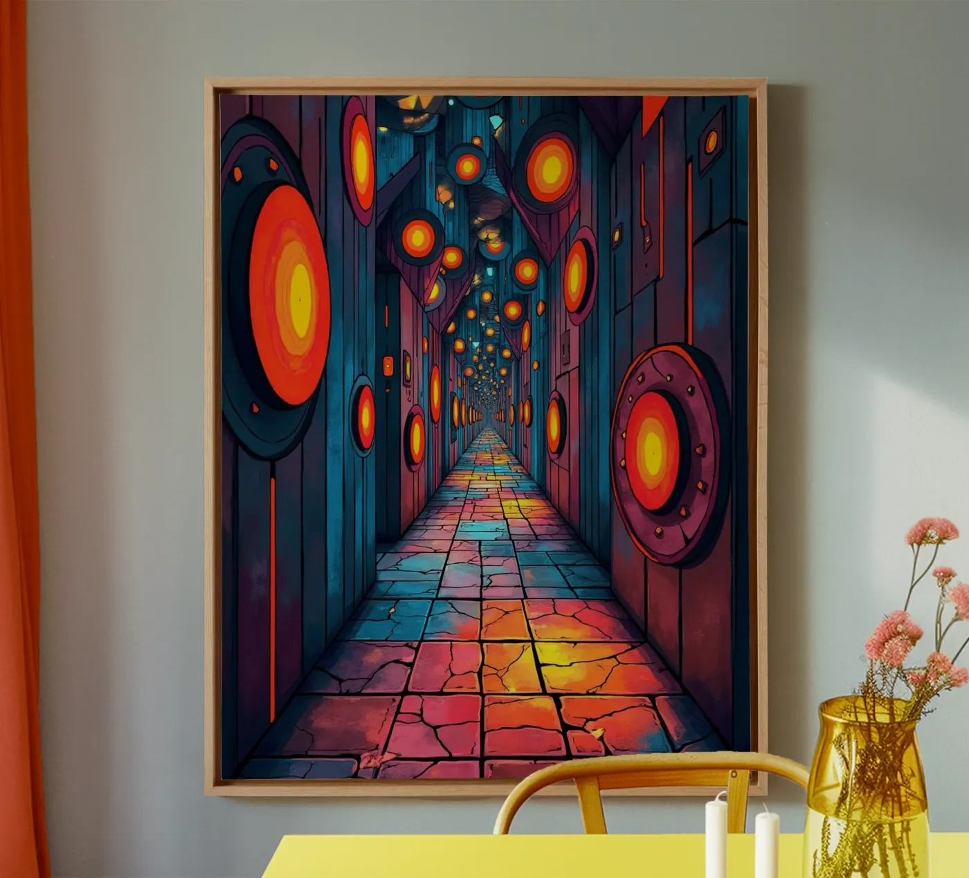 Light and colour tela da CASTILO