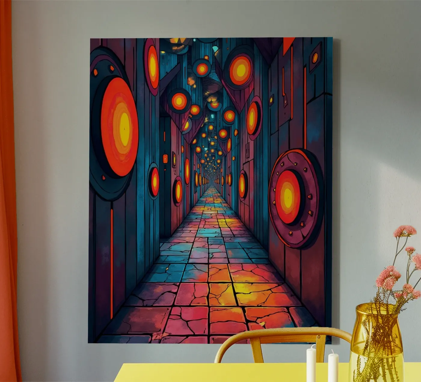 Light and colour tela da CASTILO