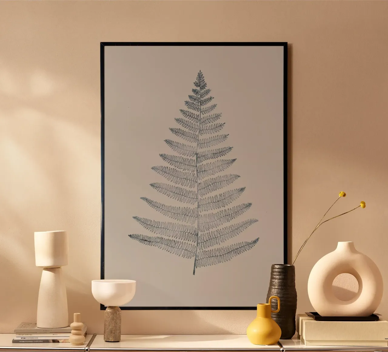 Botanica Minimalistica No.1 carta hahnemühle da Kubistika