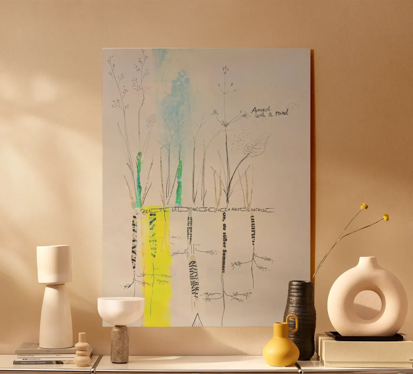 Growing Acryl-Glas von PeHa - ART