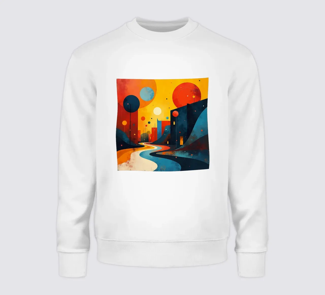 Rijk aan rondingen sweatshirt van CASTILO