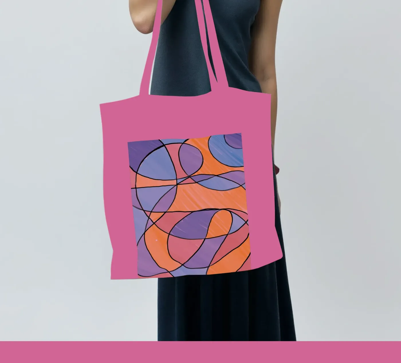 Structure tote bag by KussisKunst
