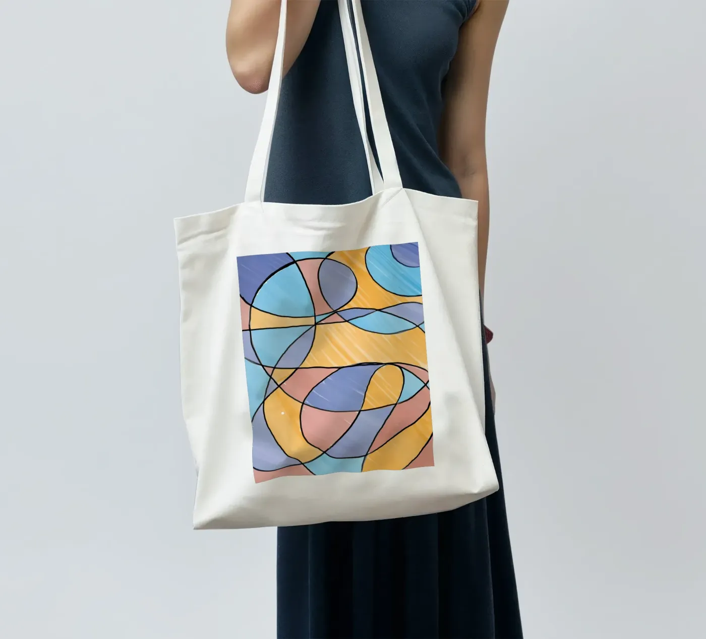 Structure tote bag by KussisKunst