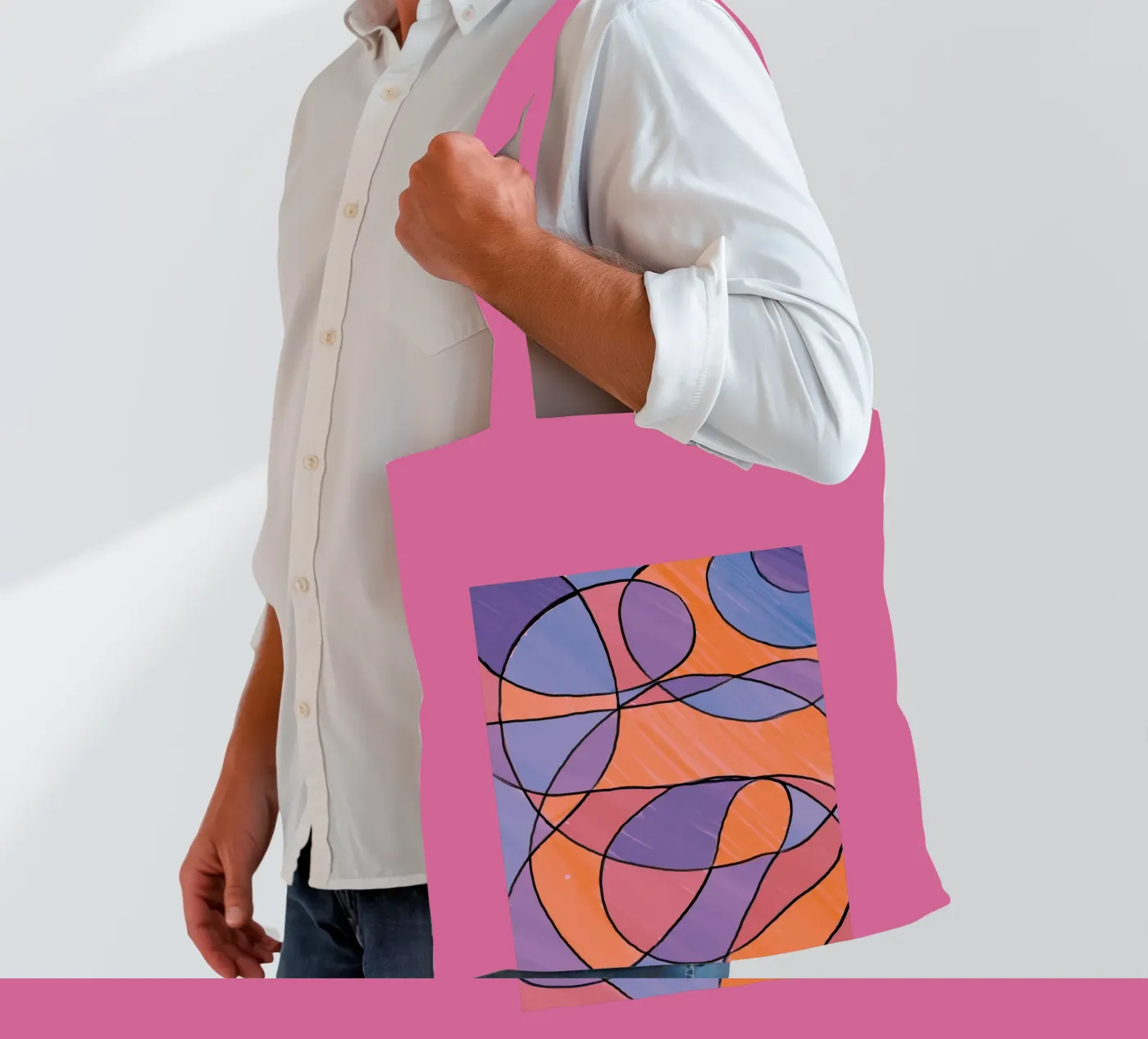 Structure tote bag by KussisKunst