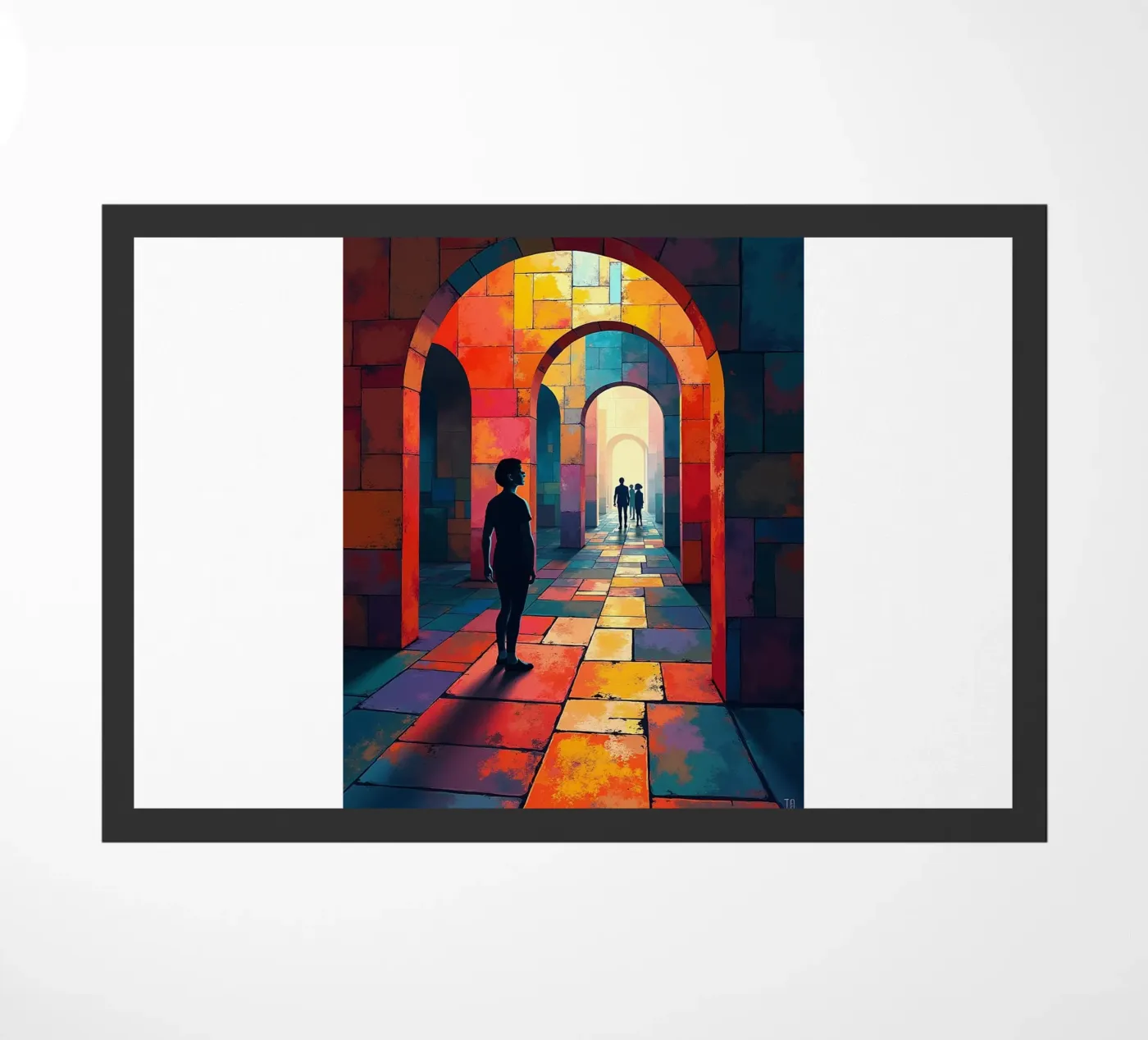 Opera d'arte zerbino da CASTILO
