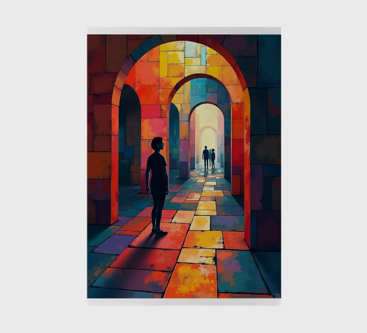 Work of art notebook by CASTILO