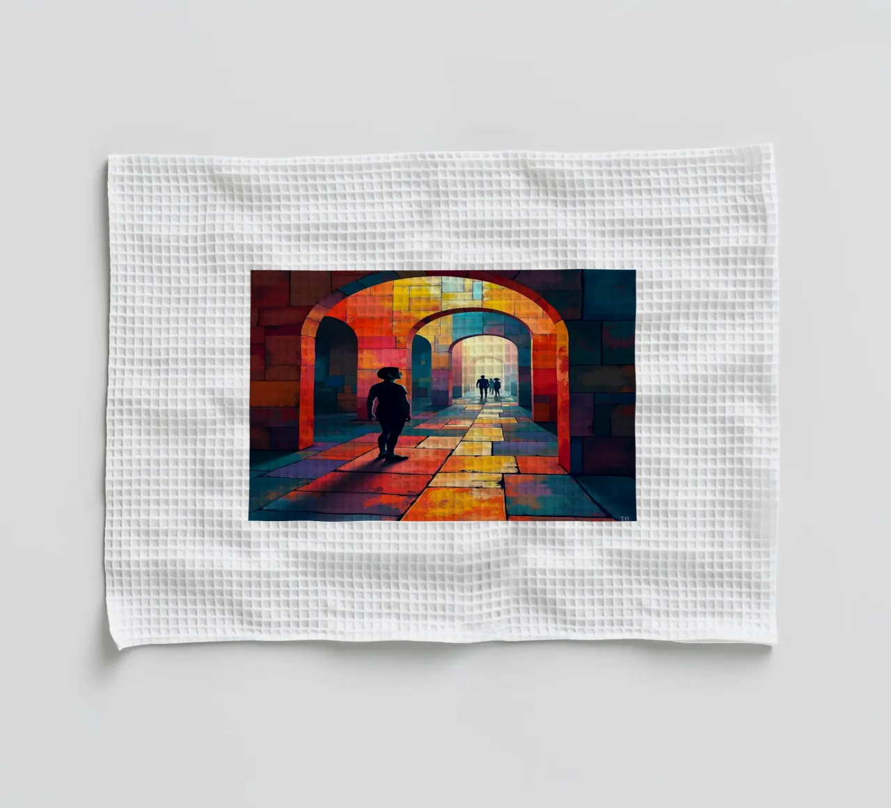 Œuvre d'art torchon de CASTILO