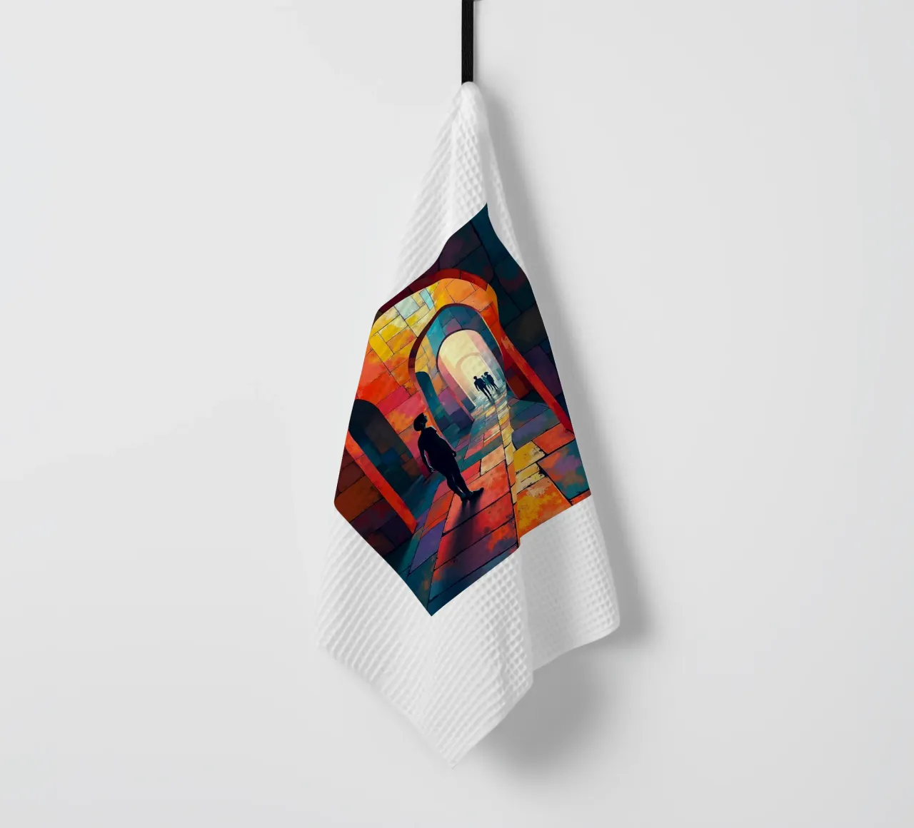 Œuvre d'art torchon de CASTILO