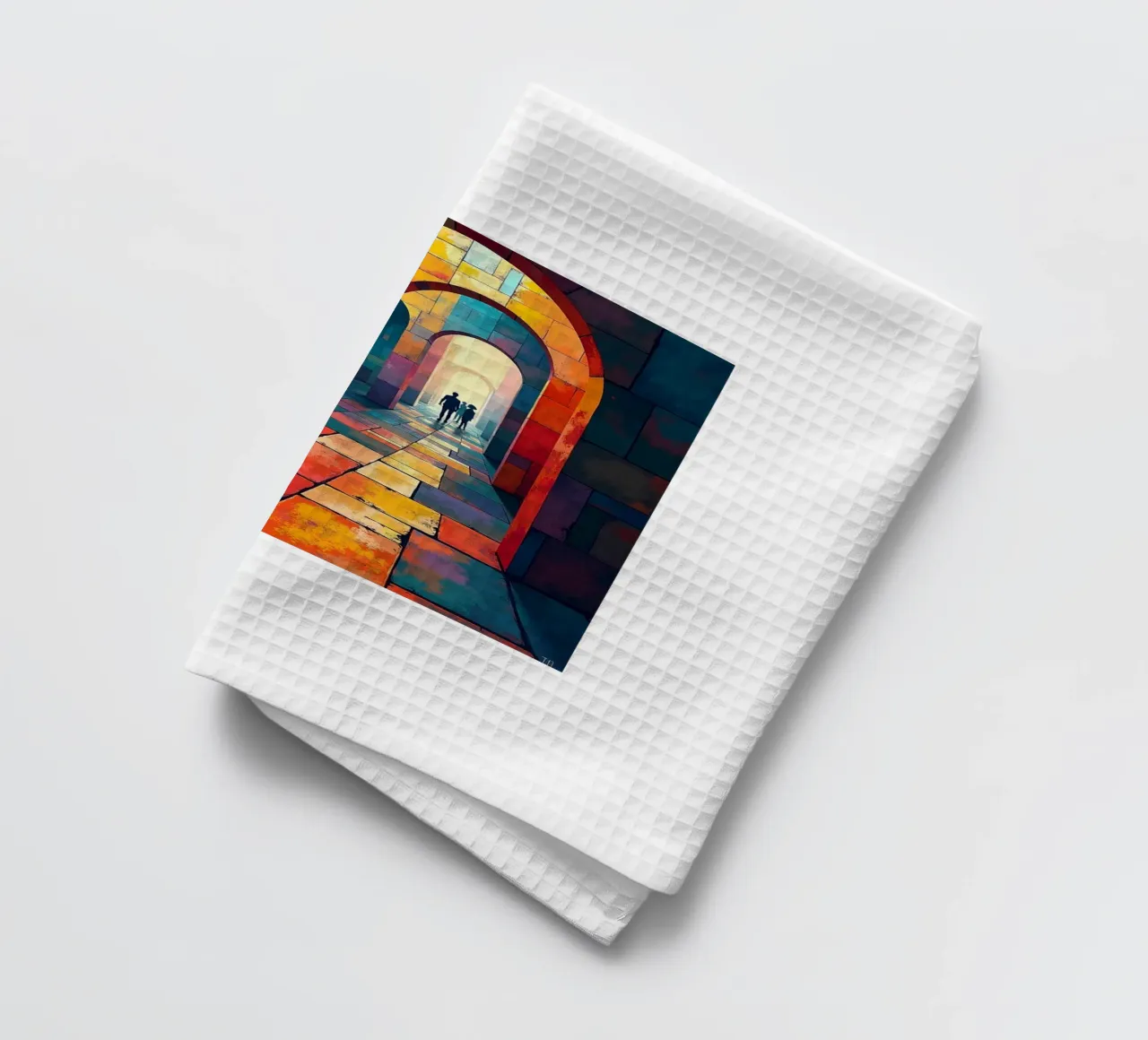 Œuvre d'art torchon de CASTILO
