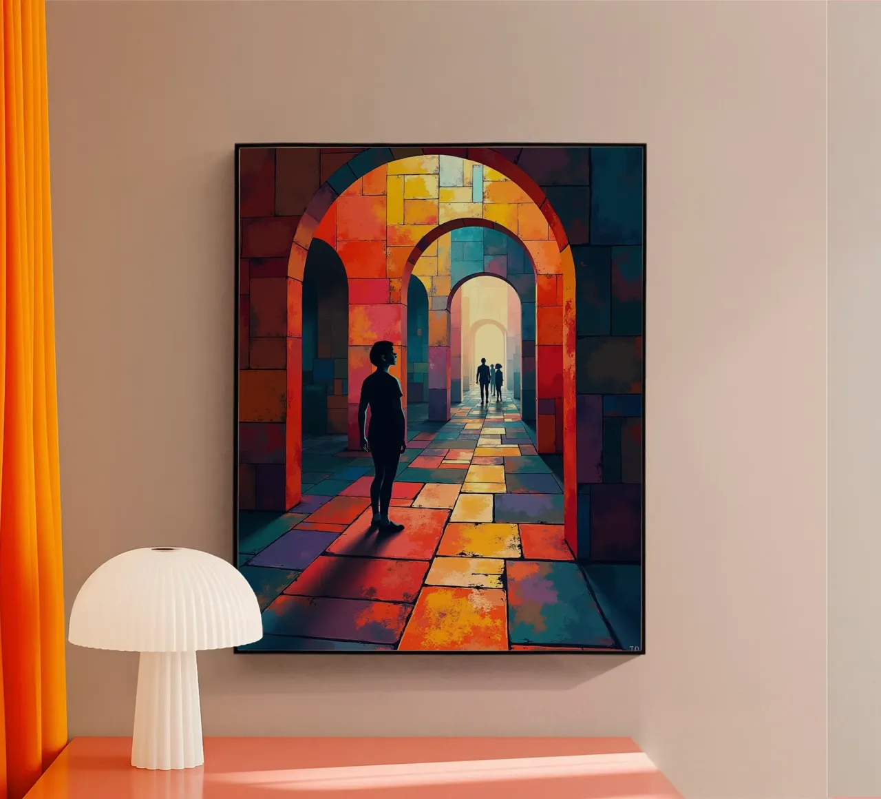 Opera d'arte plexiglass da CASTILO