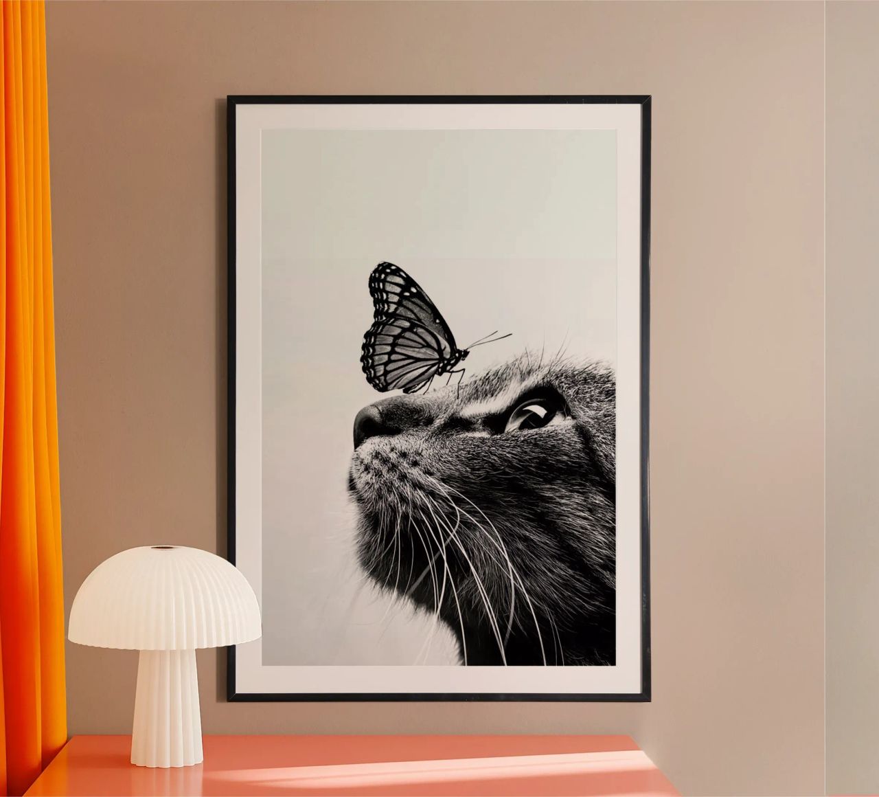 Butterfly Kiss Poster von Natural Kingdom