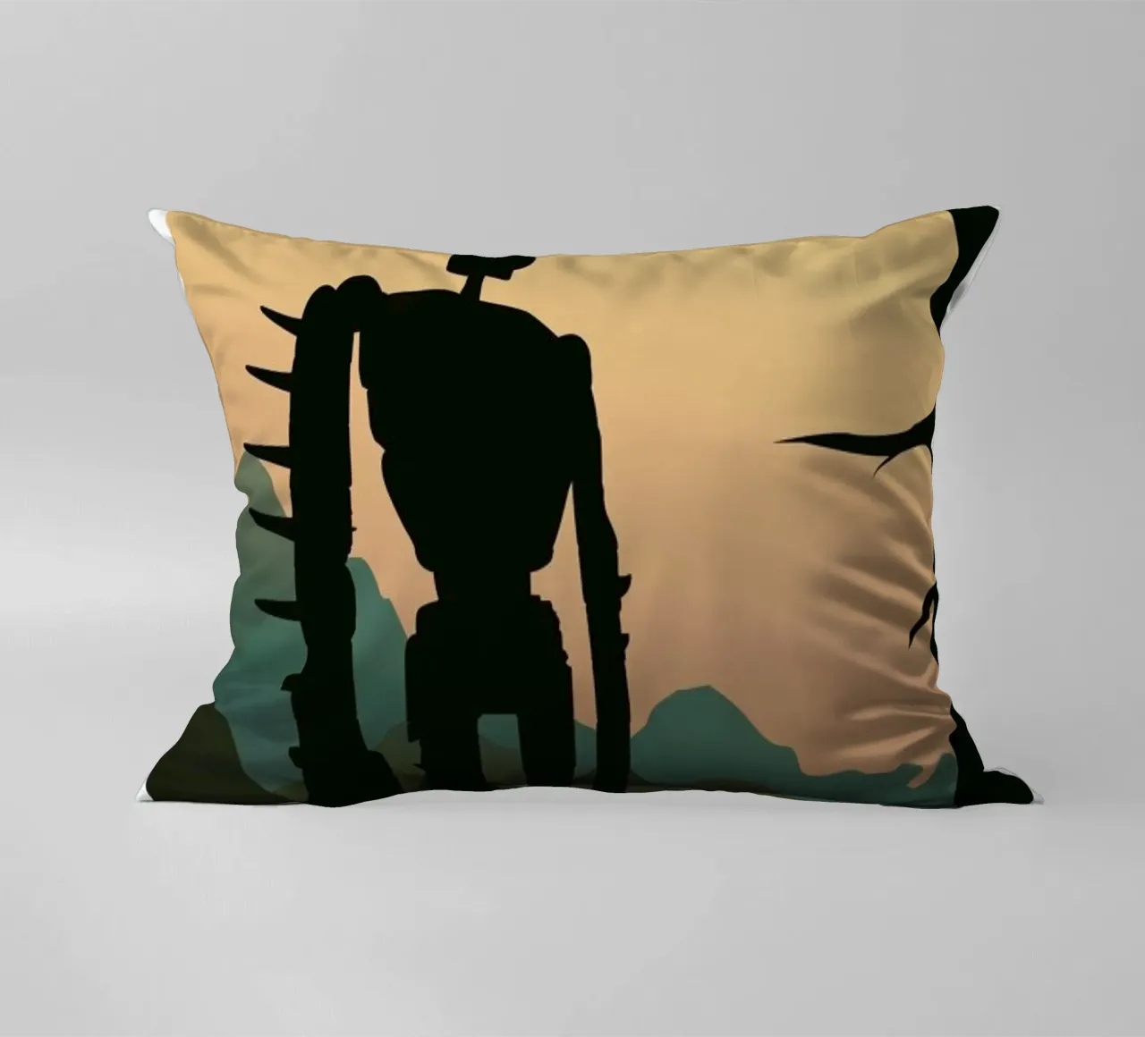 Castle in The Sky cuscino da Gallery Print and Art Limited