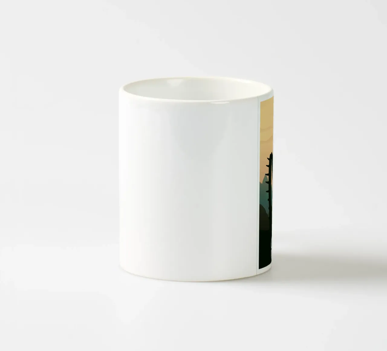 Castle in The Sky tazza in ceramica da Gallery Print and Art Limited