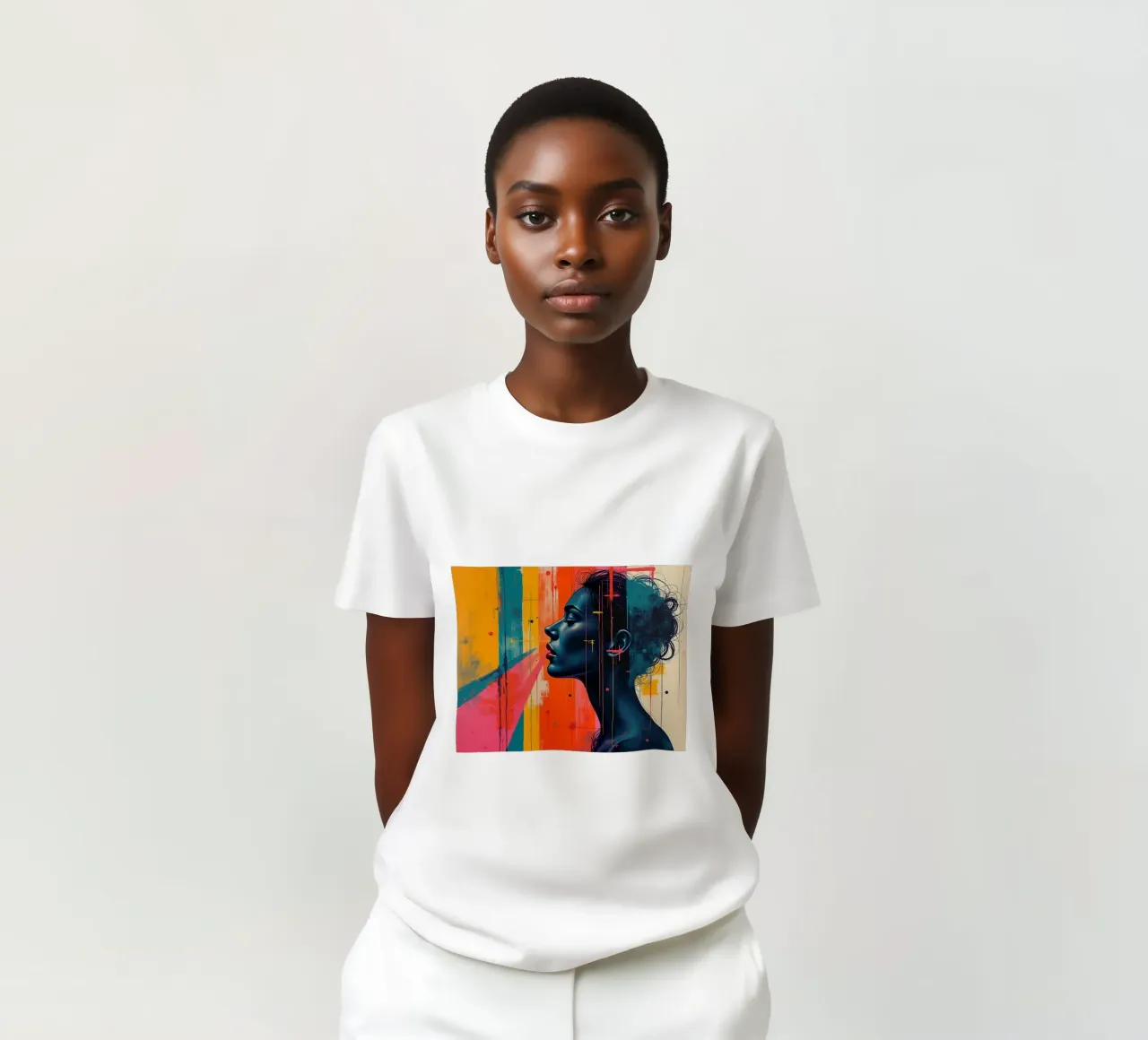 In the shadow of the light t-shirt by CASTILO