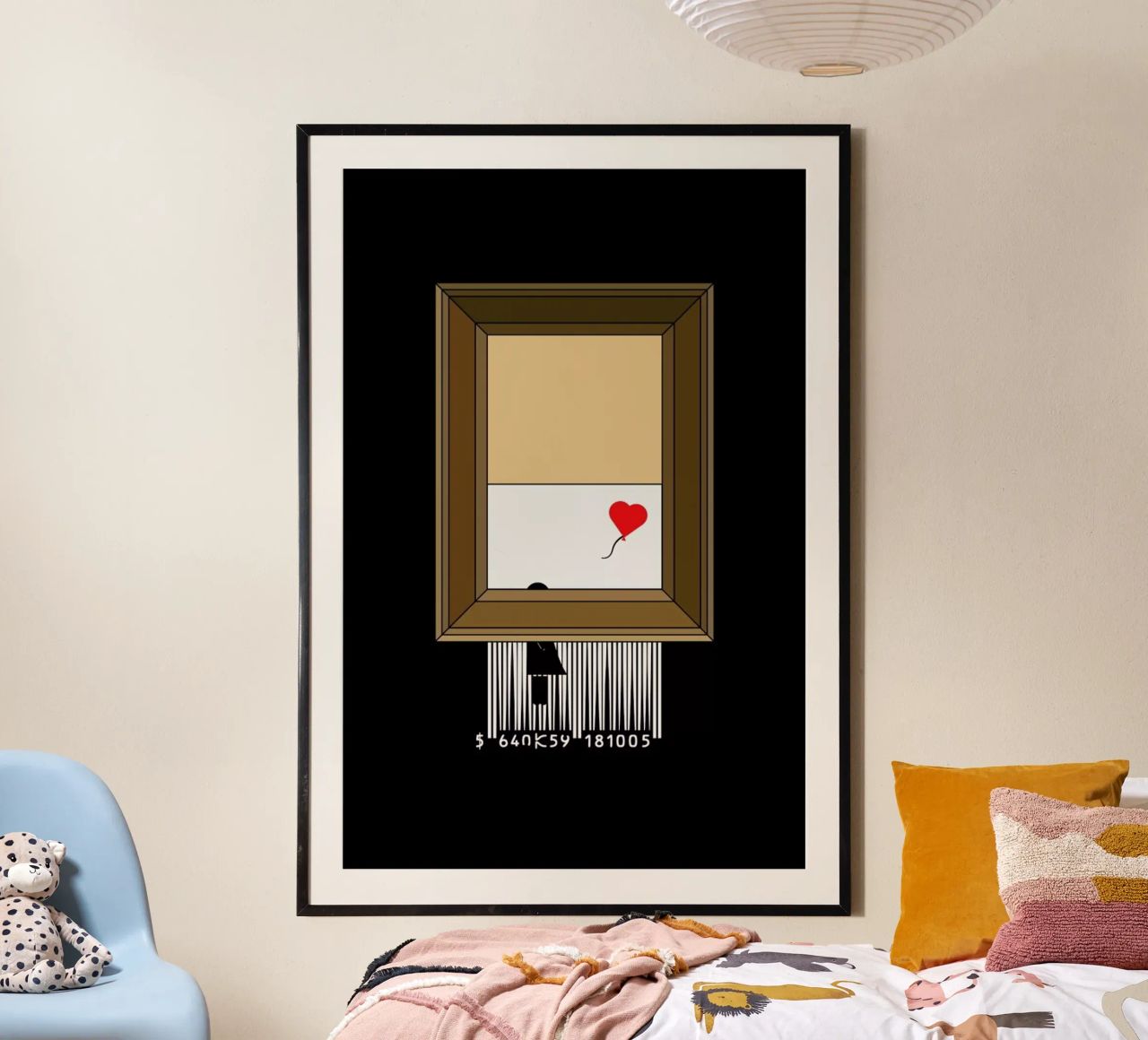 Banksy Shredding Poster von Viktor Hertz