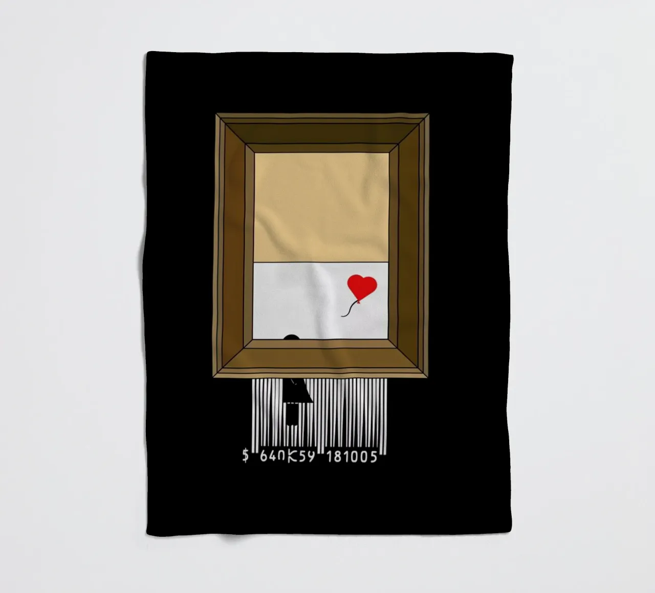 Banksy Shredding coperta in pile da Viktor Hertz