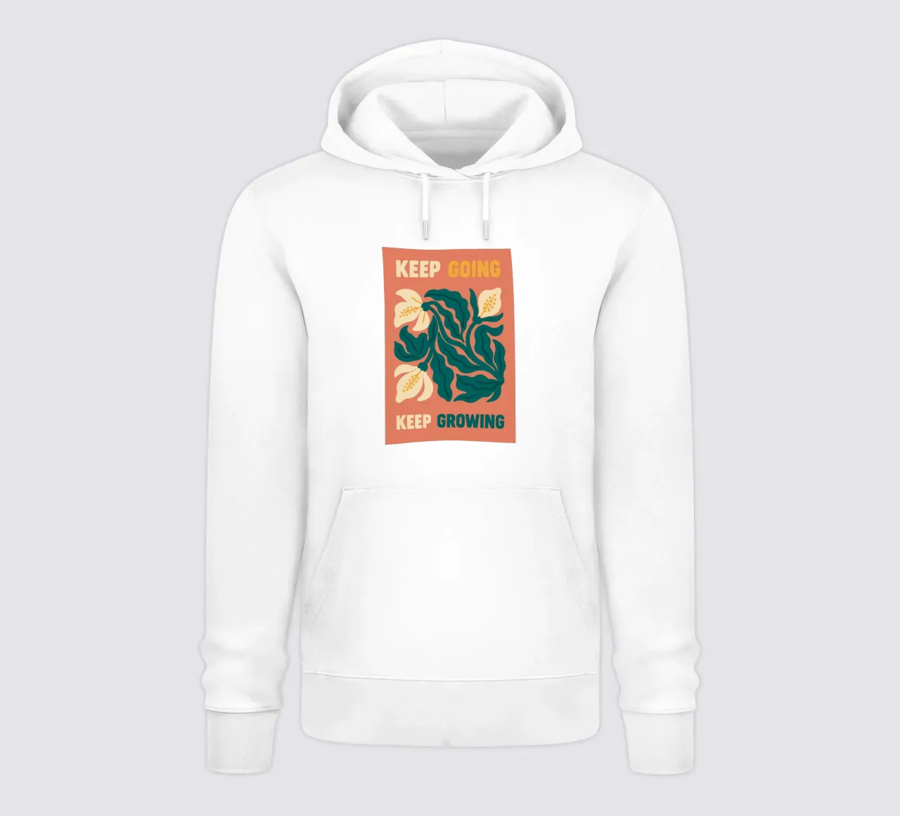 Grow Through What You Go Through felpa con cappuccio da QuooodZ by MooodzArt