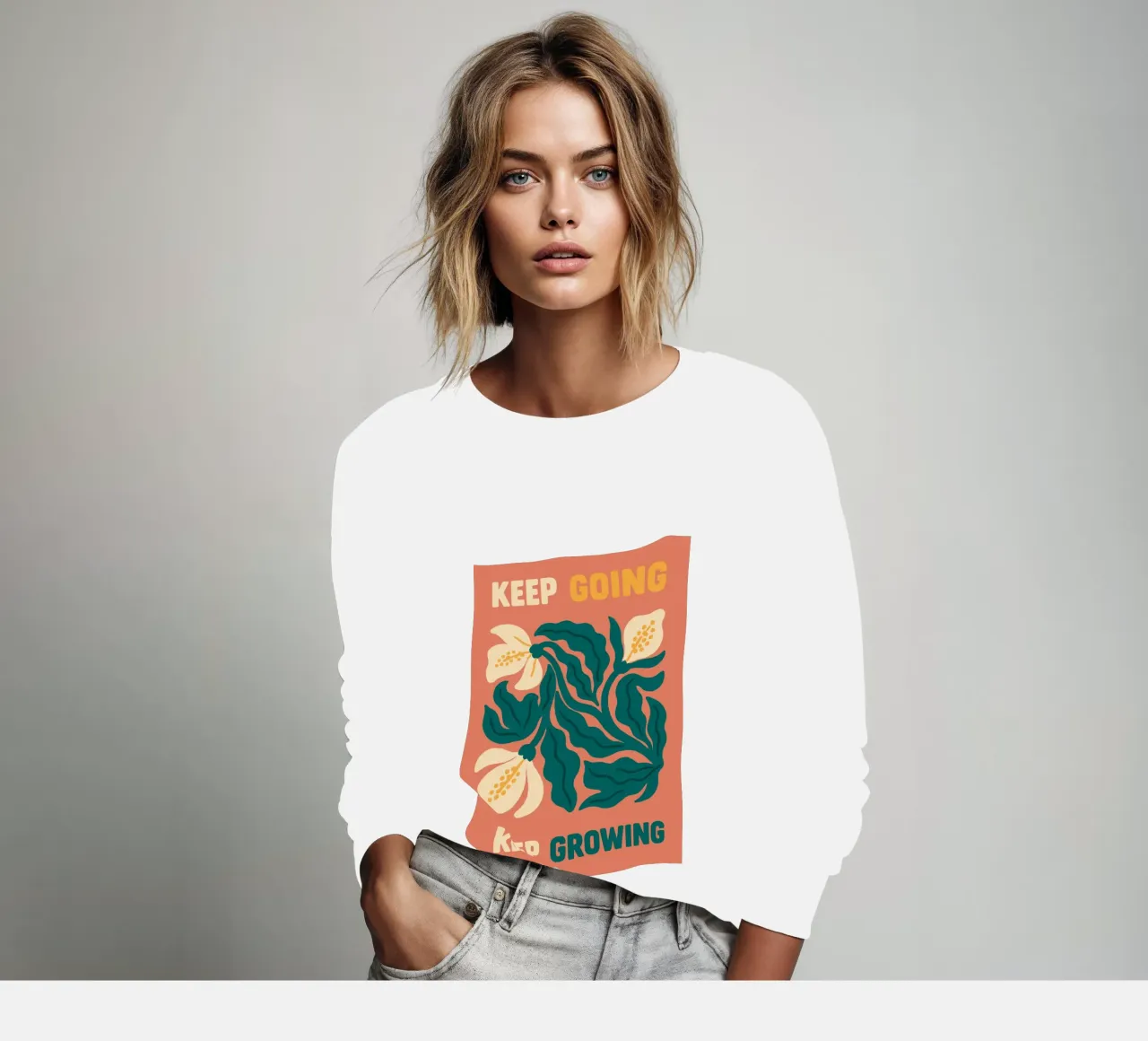 Grow Through What You Go Through felpa da QuooodZ by MooodzArt