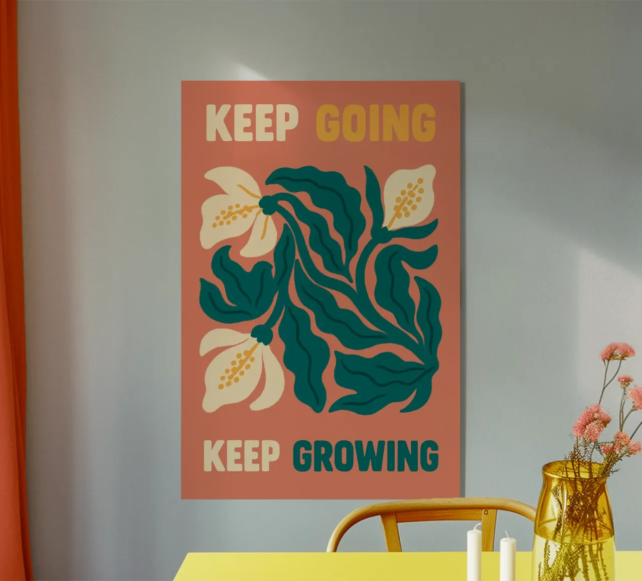 Grow Through What You Go Through plexiglass da QuooodZ by MooodzArt