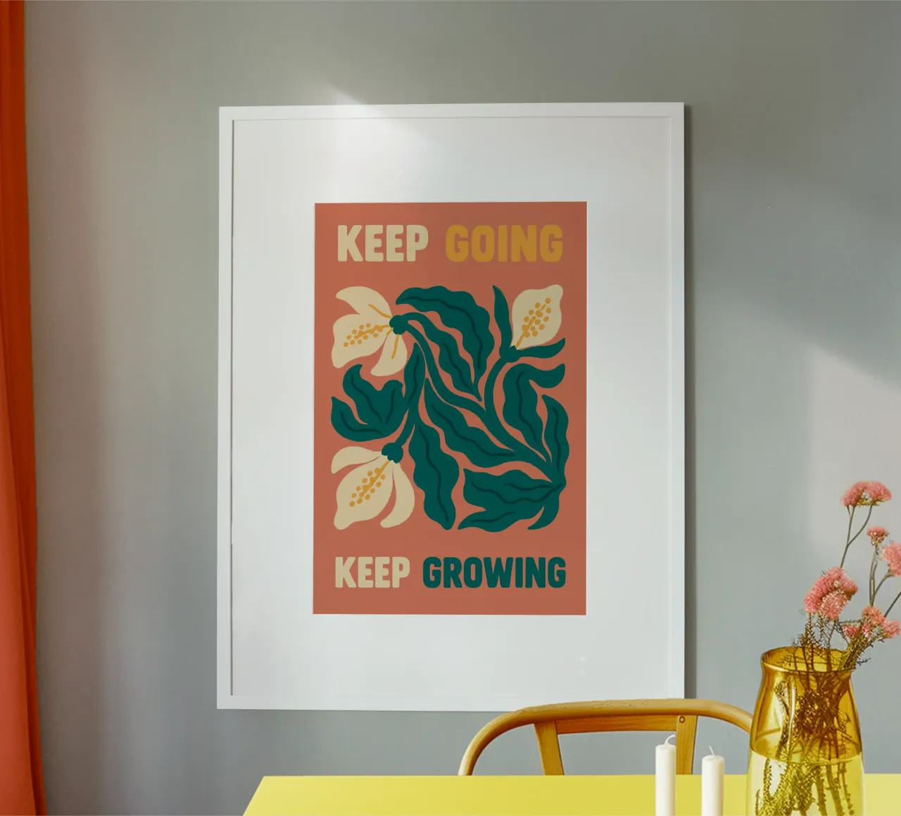 Grow Through What You Go Through carta hahnemühle da QuooodZ by MooodzArt