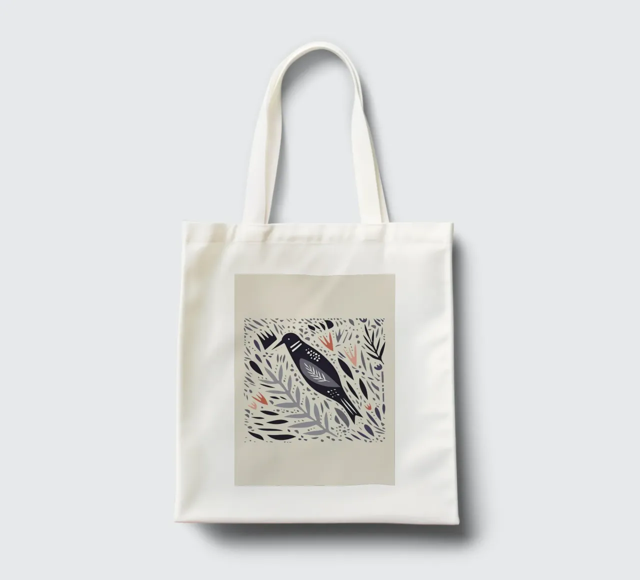 Birdsong borsa in juta da Little Flourishes