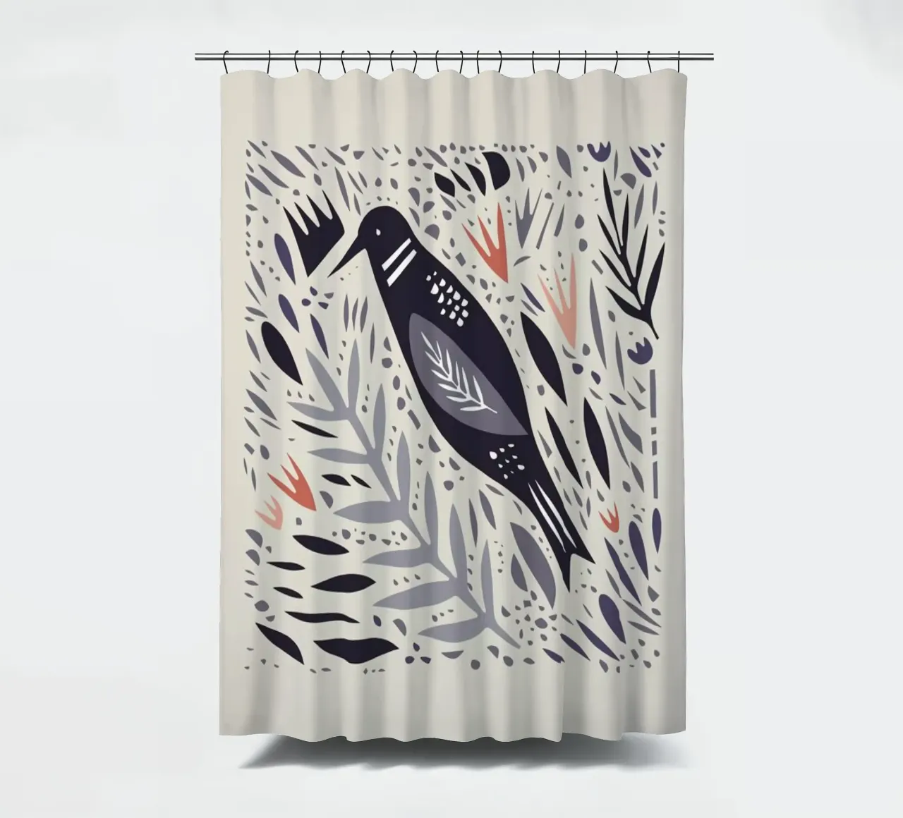 Birdsong tenda da doccia da Little Flourishes