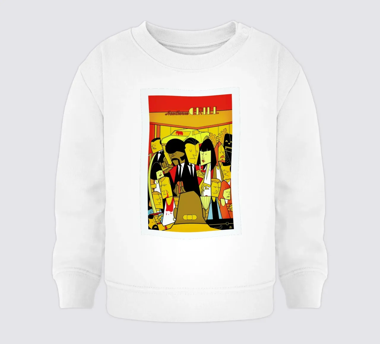 Royal with cheese felpa neonato da Ale Giorgini