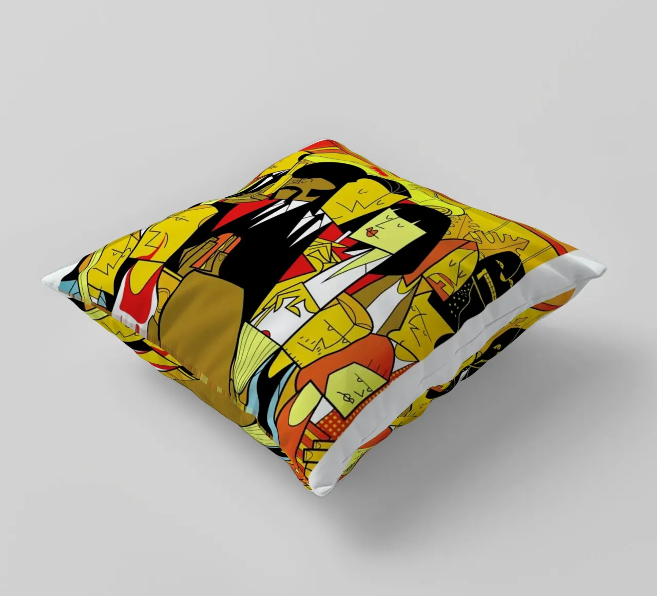 Royal with cheese cuscino da Ale Giorgini