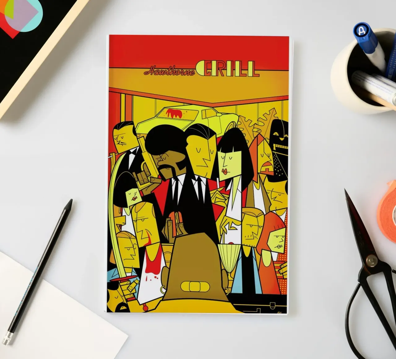 Royal with cheese notebook by Ale Giorgini