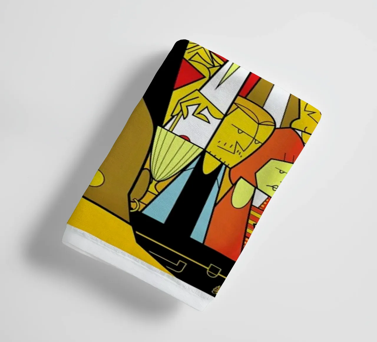 Royal with cheese asciugamano da bagno da Ale Giorgini