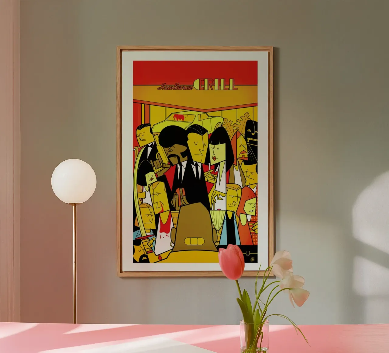 Royal with cheese alluminio dibond da Ale Giorgini