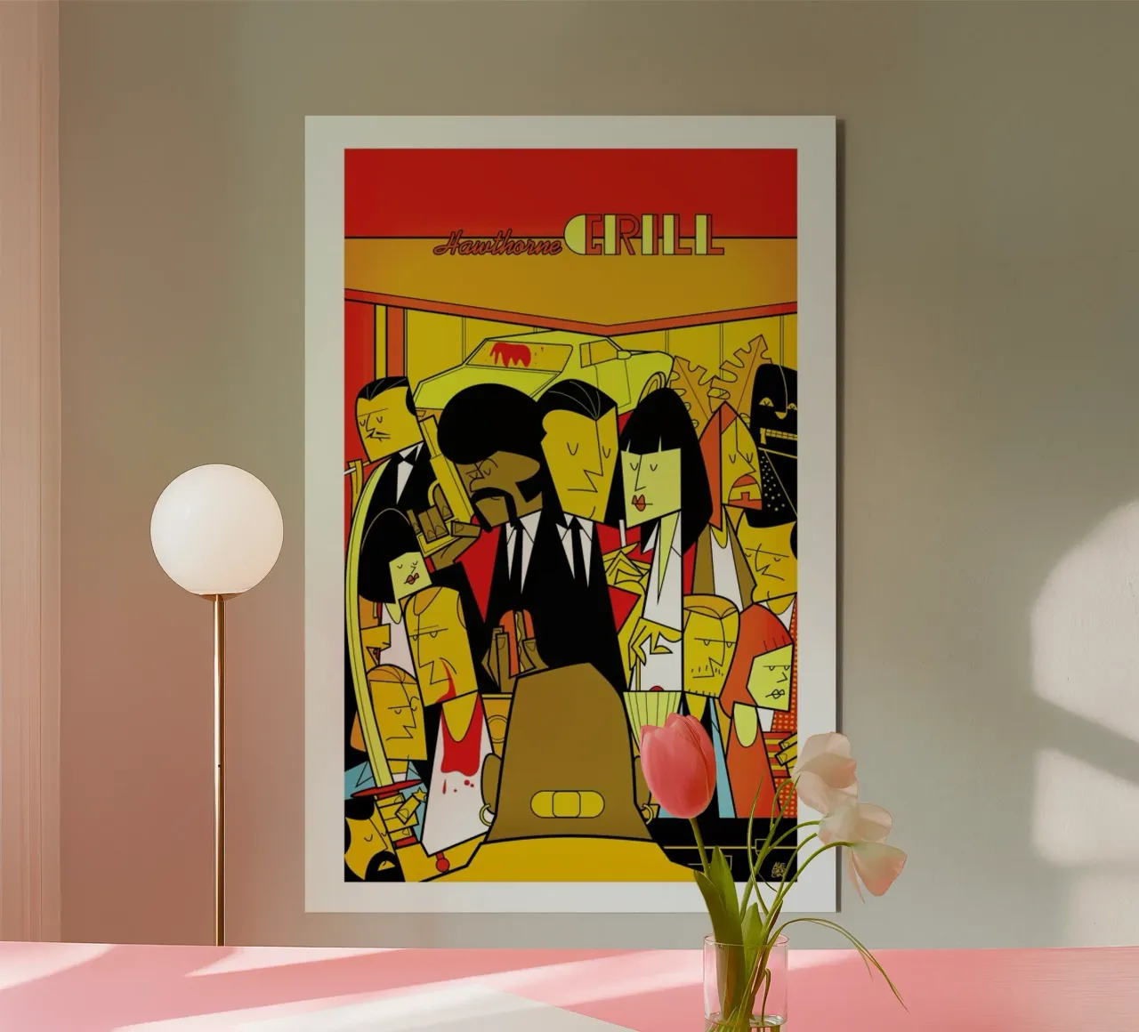 Royal with cheese alluminio dibond da Ale Giorgini