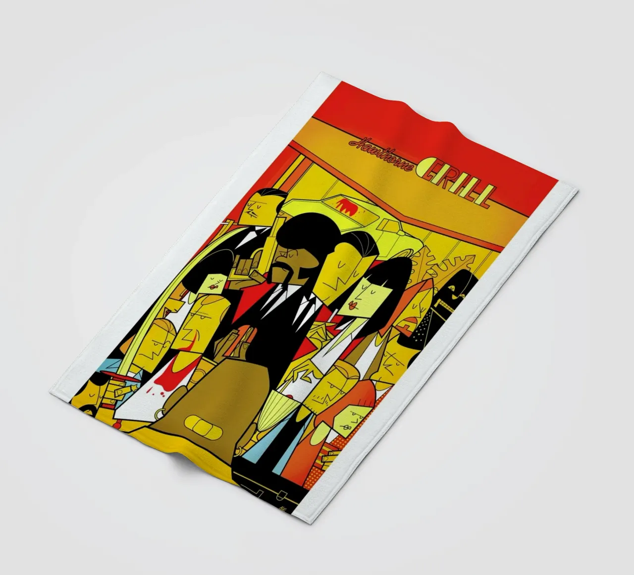 Royal with cheese coperta in pile da Ale Giorgini