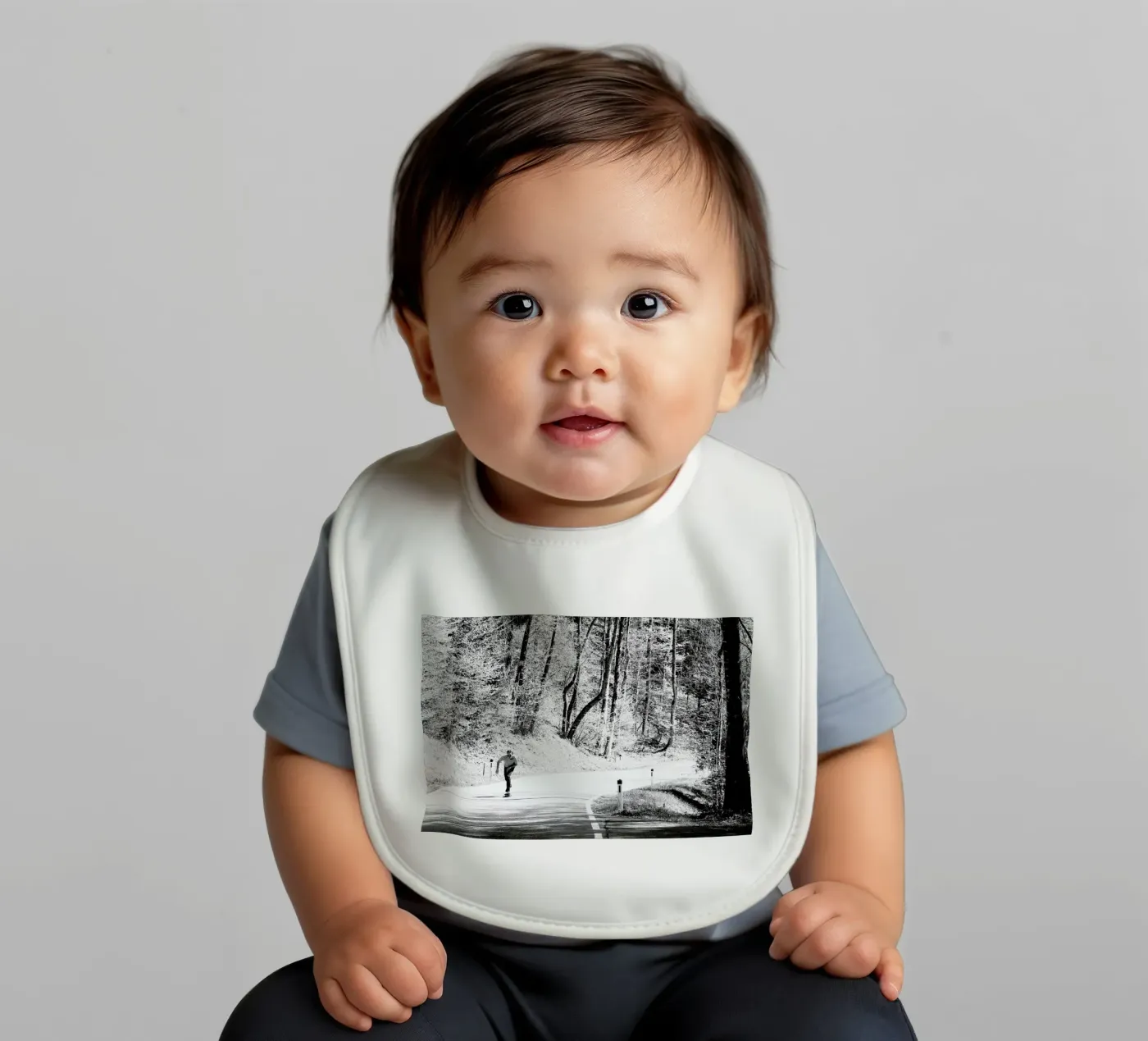 Downhill Babylätzchen von Picture On The Fridge