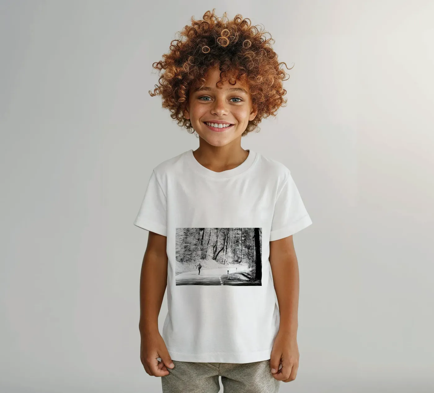 Downhill t-shirt bambini da Picture On The Fridge