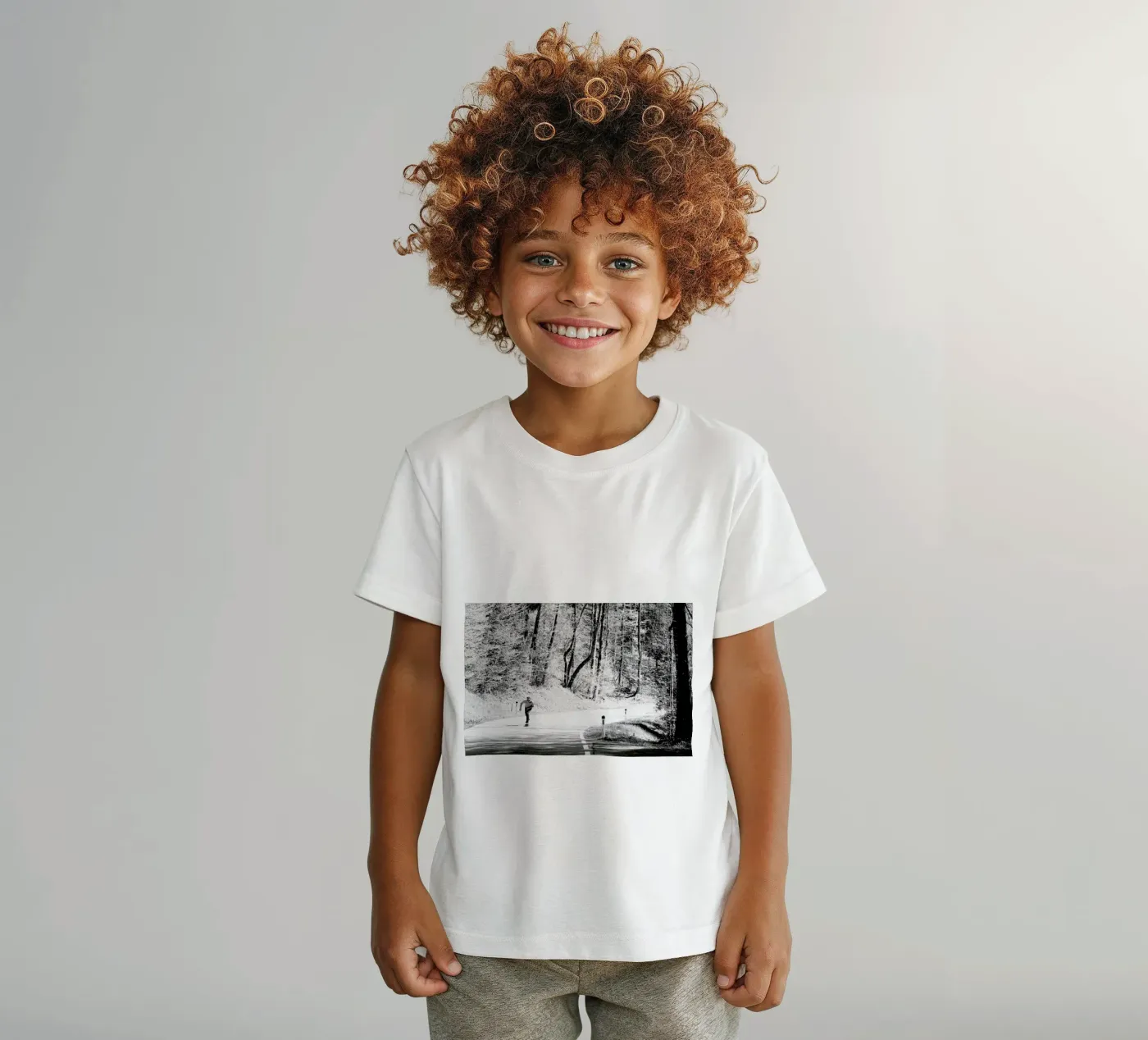 Downhill t-shirt bambini da Picture On The Fridge