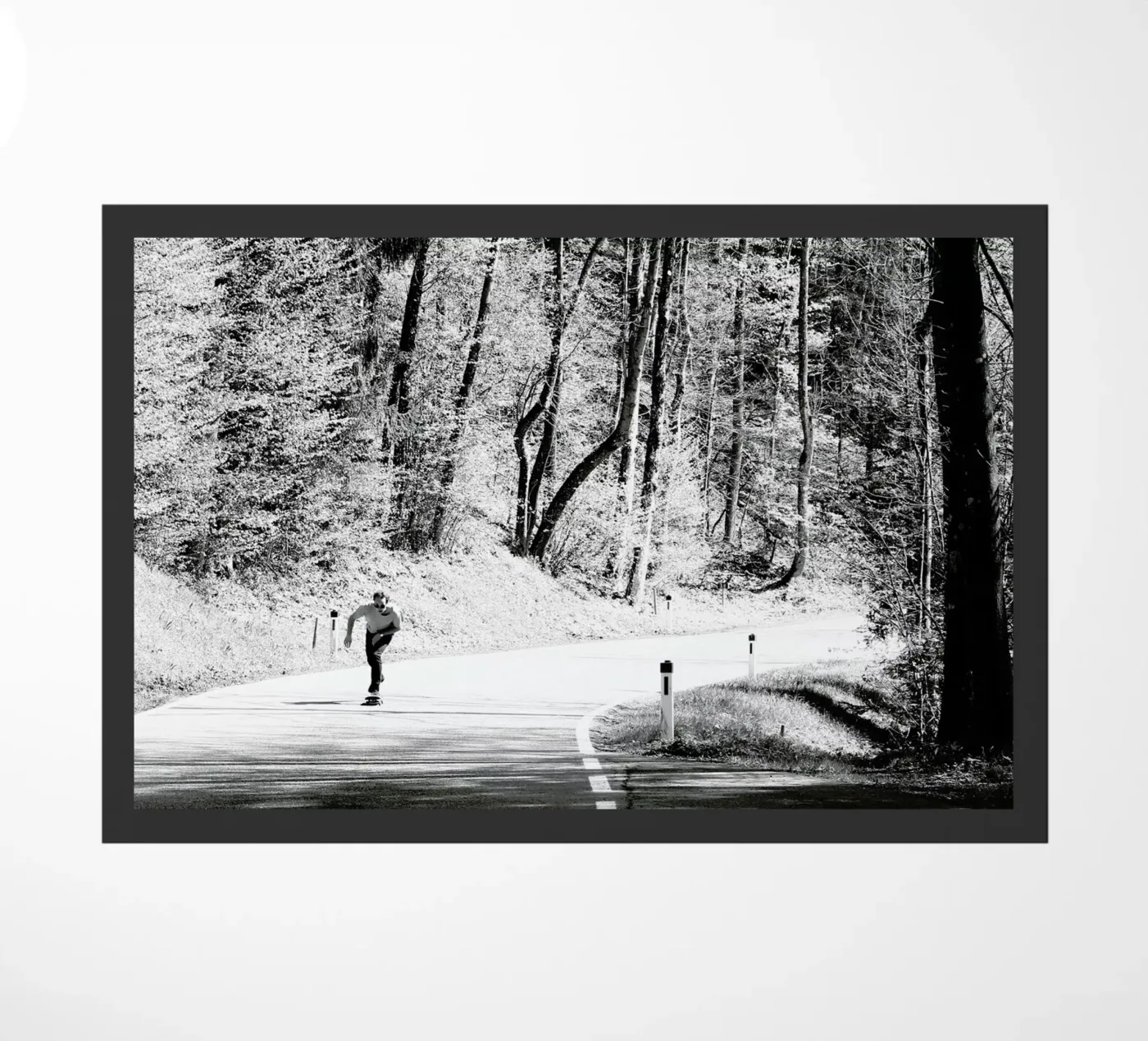 Downhill doormat by Picture On The Fridge