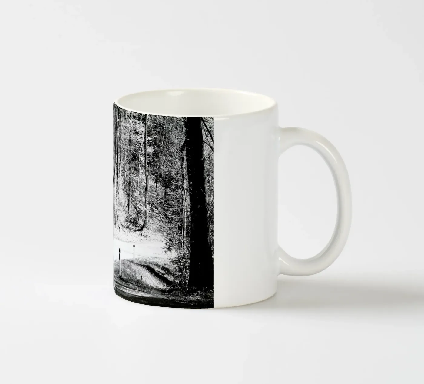 Downhill ceramic mug by Picture On The Fridge