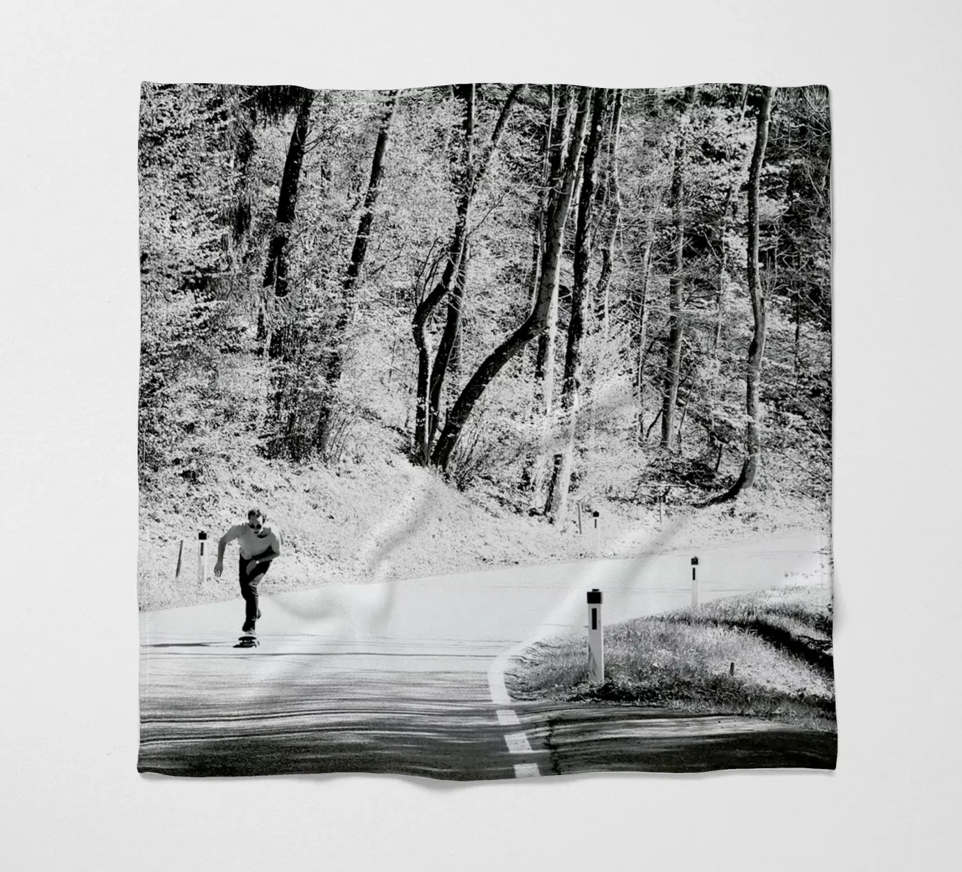 Downhill fleecedeken van Picture On The Fridge