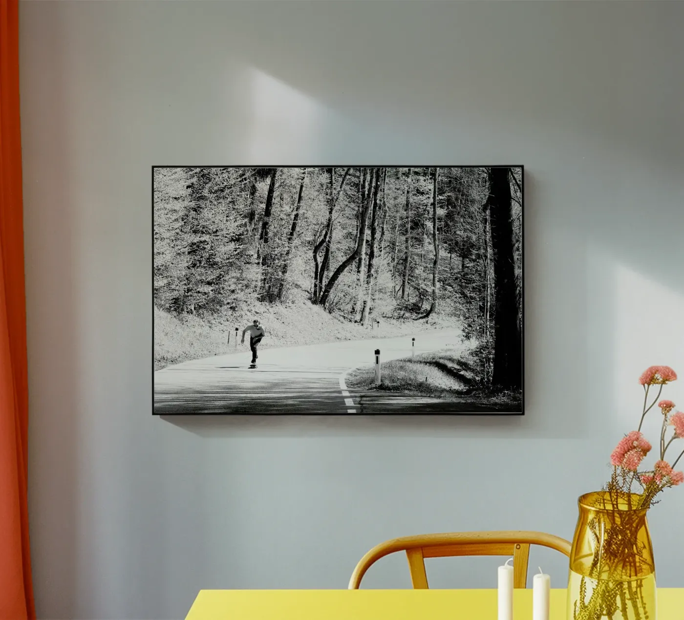 Downhill plexiglass da Picture On The Fridge
