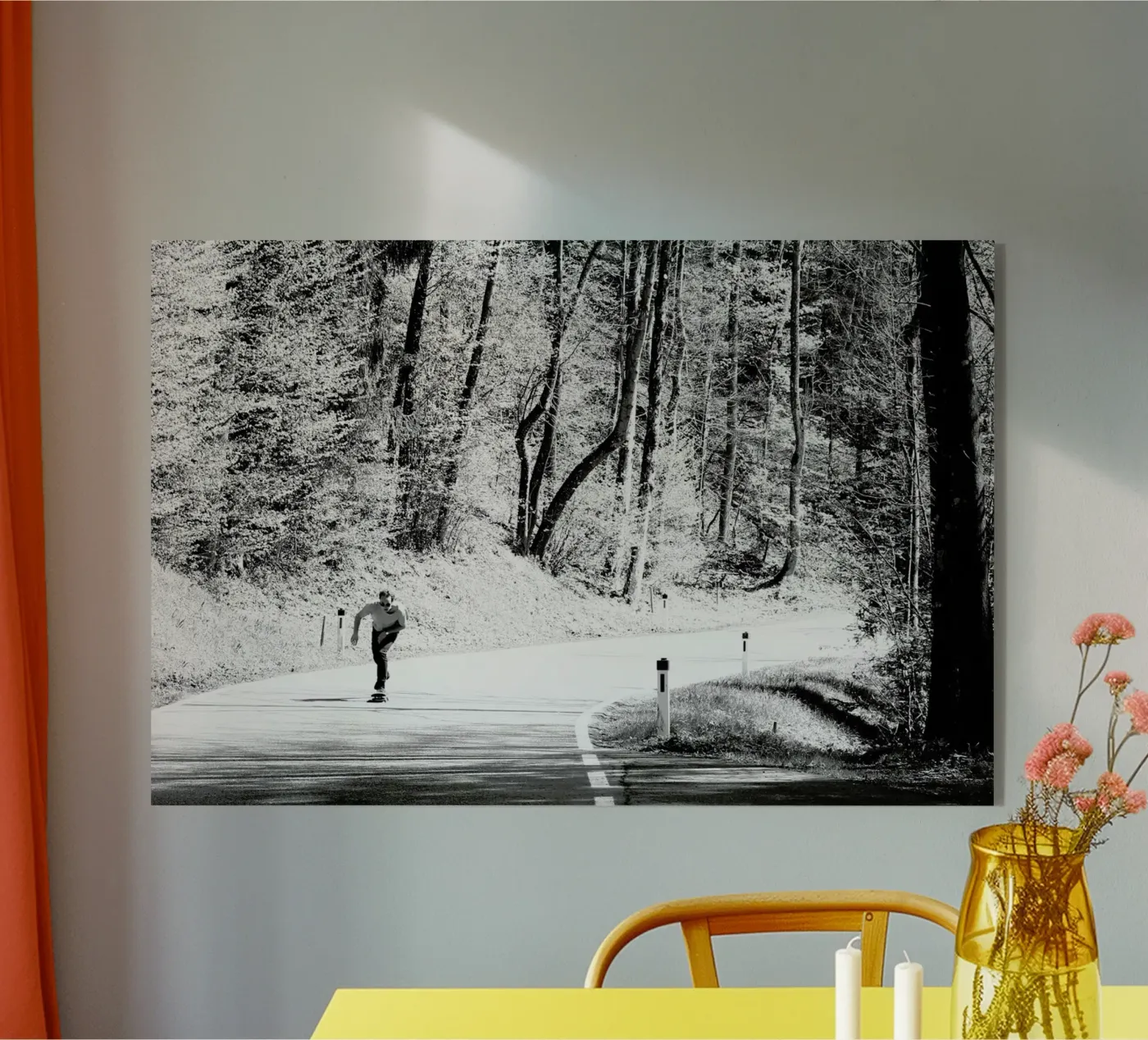 Downhill Acryl-Glas von Picture On The Fridge