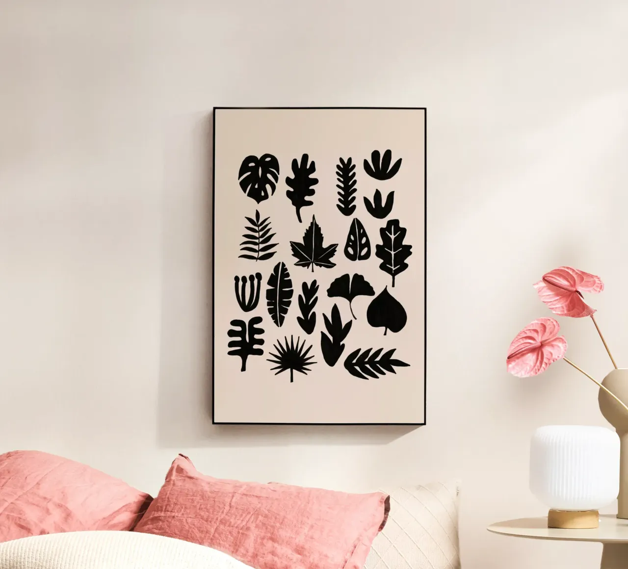 Leaves Illustration plexiglass da Miles of Light