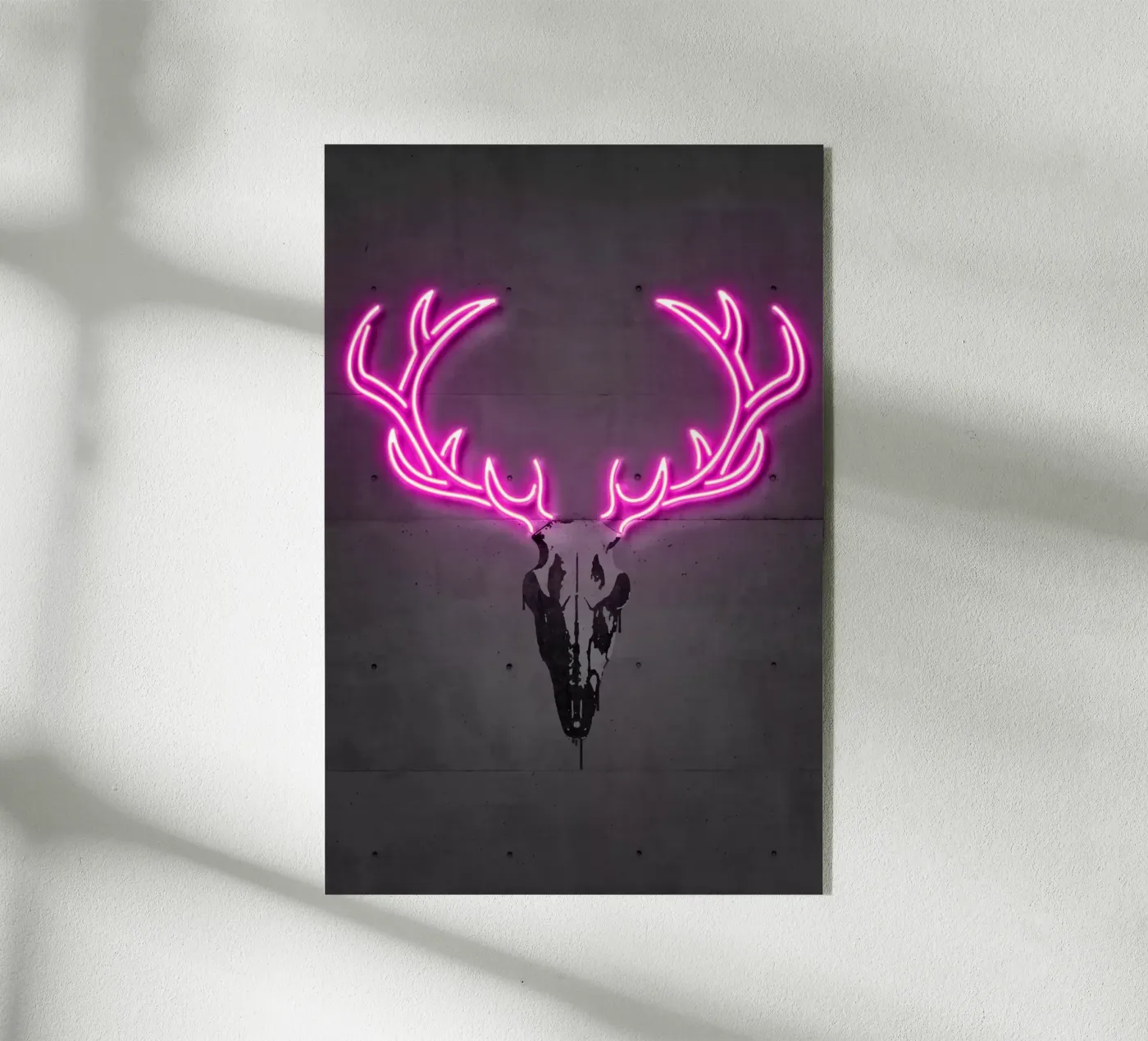 Deer Skull plexiglas de Octavian