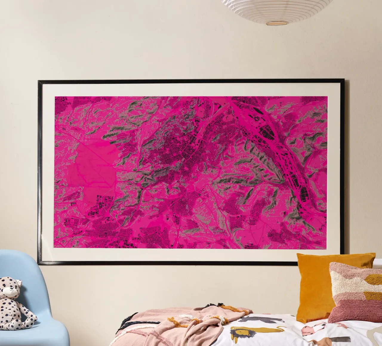 4843349 poster con telaio in alluminio da KussisKunst