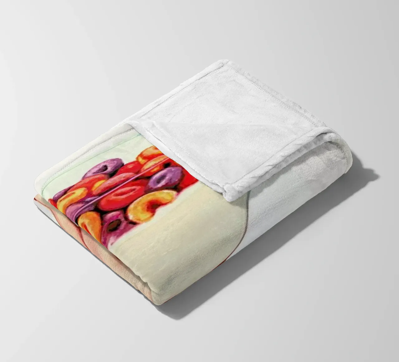 Cereal Pin-up Fruit coperta in pile da Kelly Gilleran