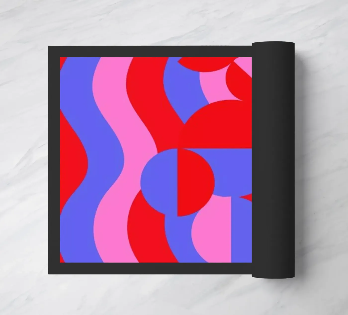 Wavy Feels doormat by La Come Di