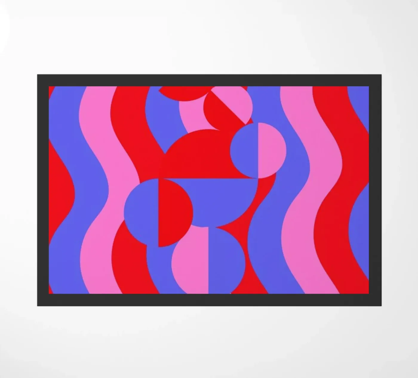 Wavy Feels doormat by La Come Di