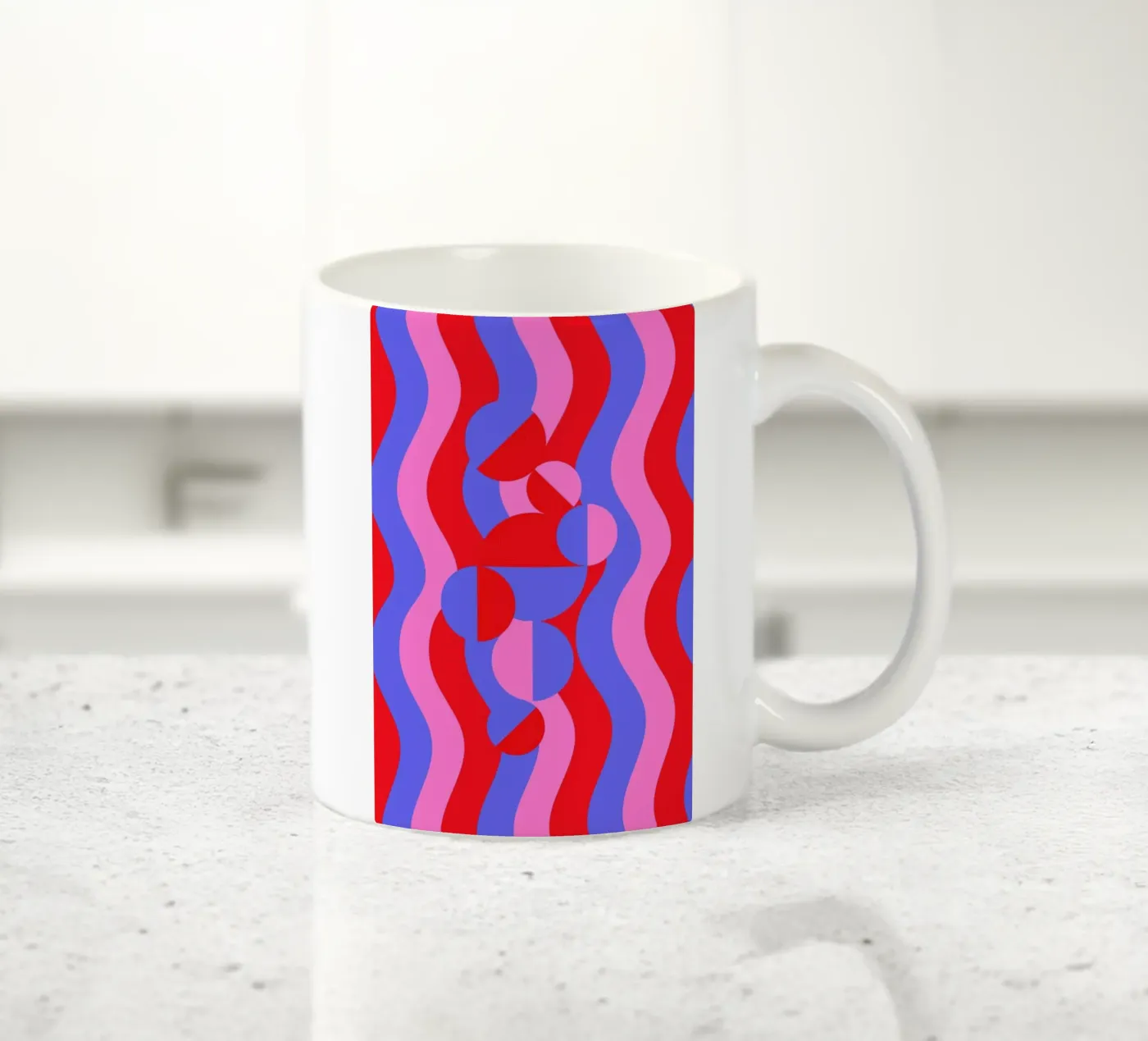 Wavy Feels ceramic mug by La Come Di