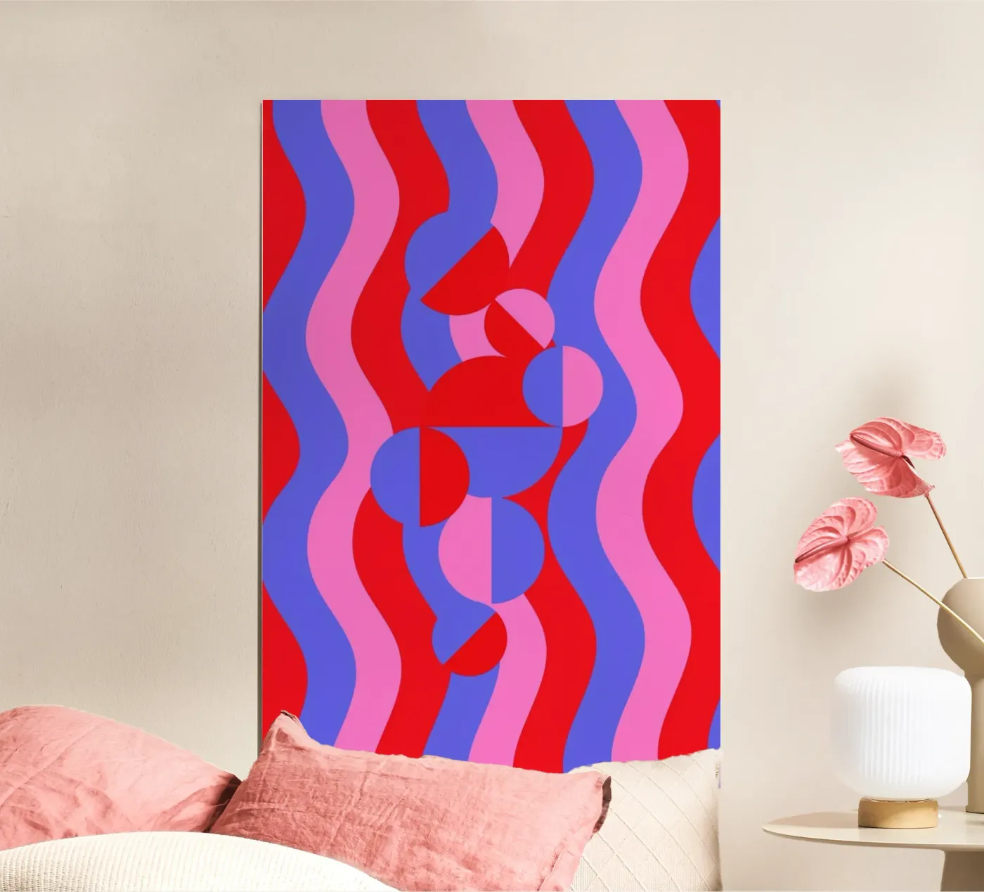 Wavy Feels poster by La Come Di