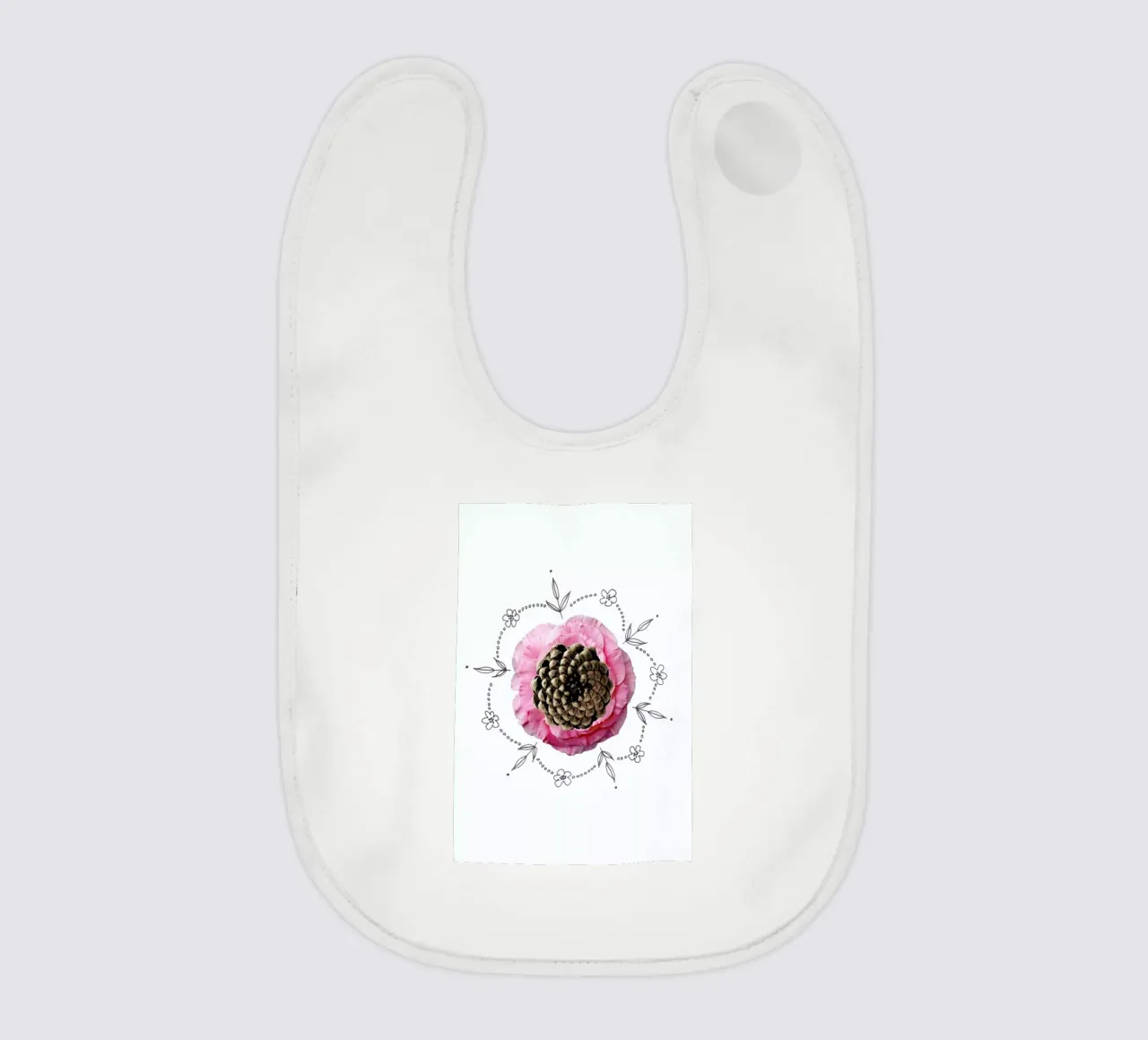 Pine Cone Collage bavaglino da Miles of Light